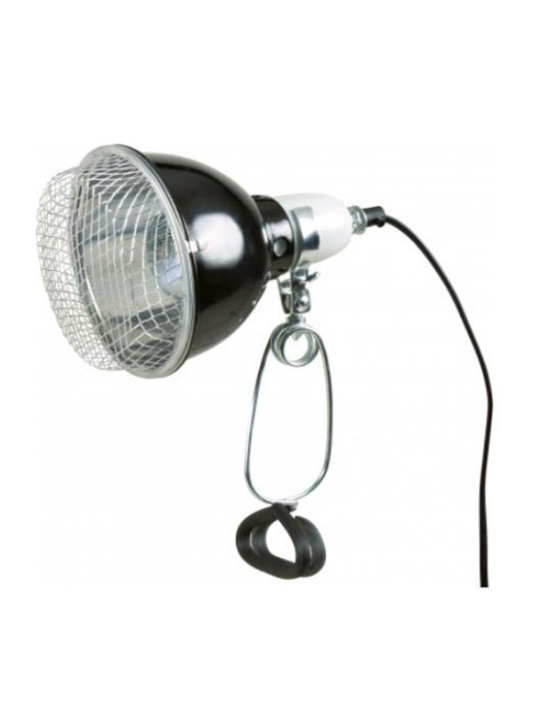 Trixie Reflector Clamp Lamp with safety guard 100W ø 14 x 17mm