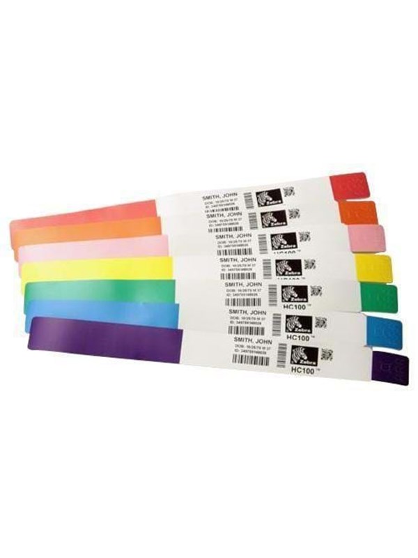 Zebra Z-Band Splash - vattentät armbandsetikett