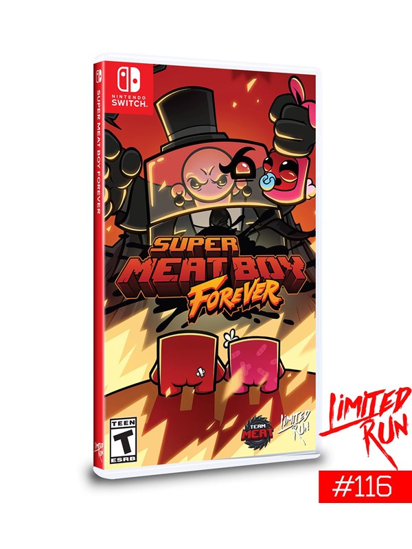Super Meat Boy Forever (Limited Run #116) - Nintendo Switch - Platformer