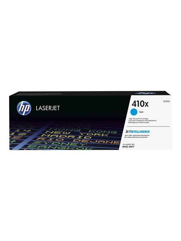HP 410X / CF411X High Capacity Cyan Toner