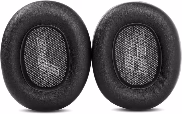 JBL LIVE 650, 660NC, E65 Duet øreputer fra headphoneparts - Svart