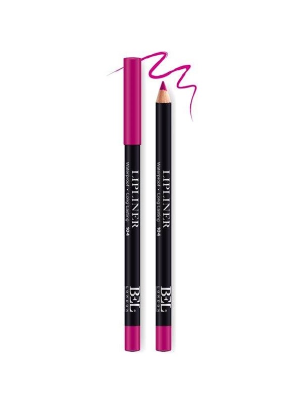 Bel London Hydrogenated Vegetable Oil Waterproof Contour Lip Liner 104 Pink 0.78 g