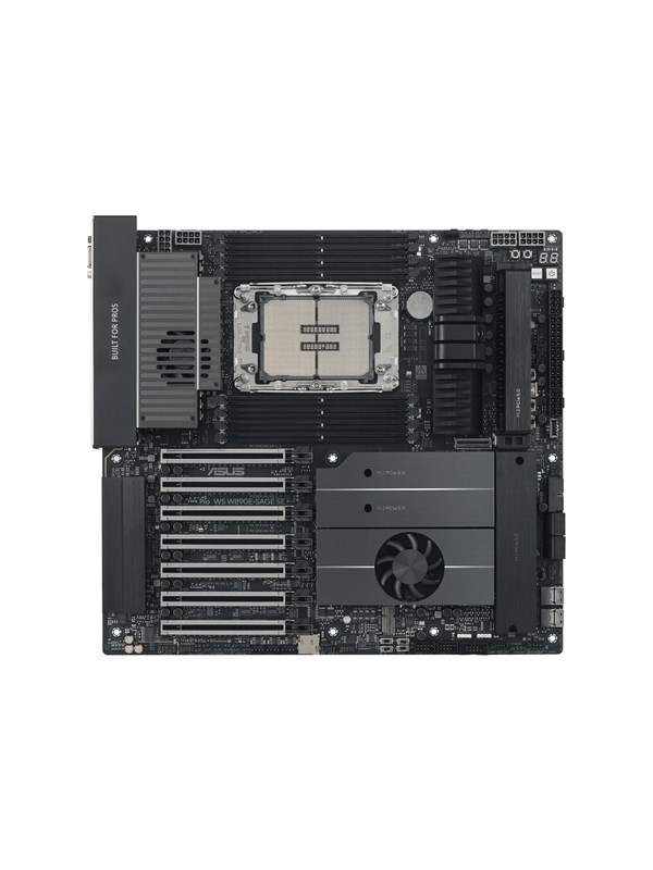 ASUS Pro WS W890E-SAGE SE Hovedkort - Intel W890 - LGA4710-2 Socket socket - DDR5 RAM - SSI (Server)