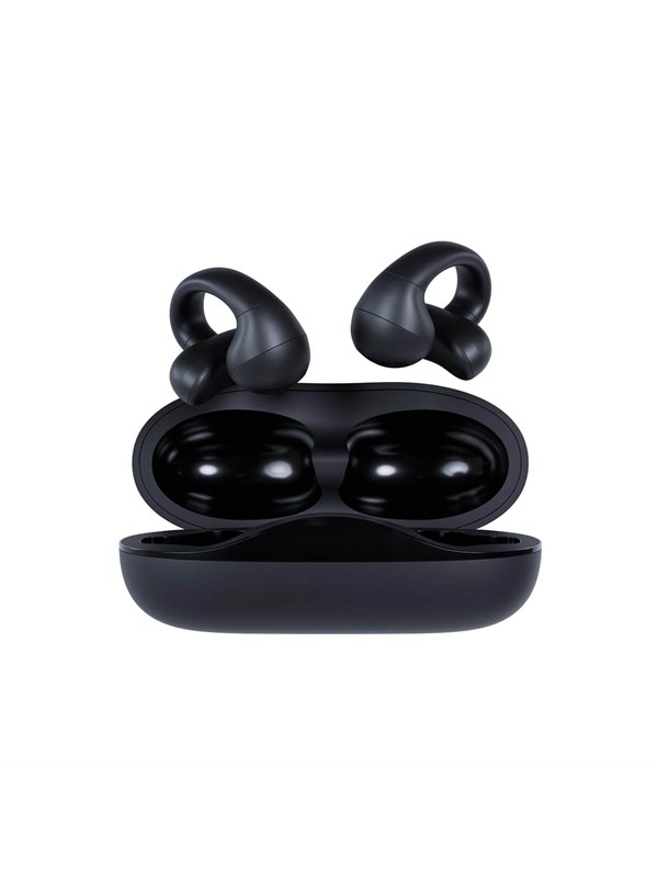 Happy Plugs Clip OWS True Wireless Headphones - Black