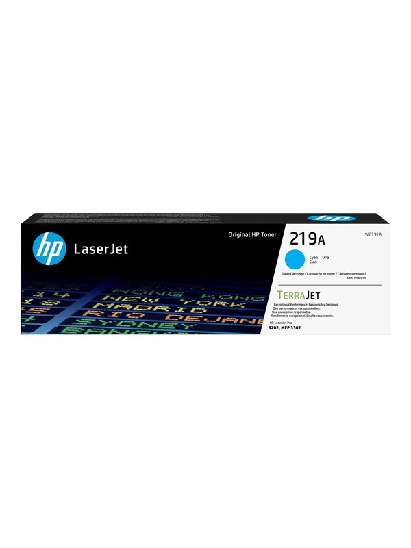 HP 219A / W2191A Cyan Toner