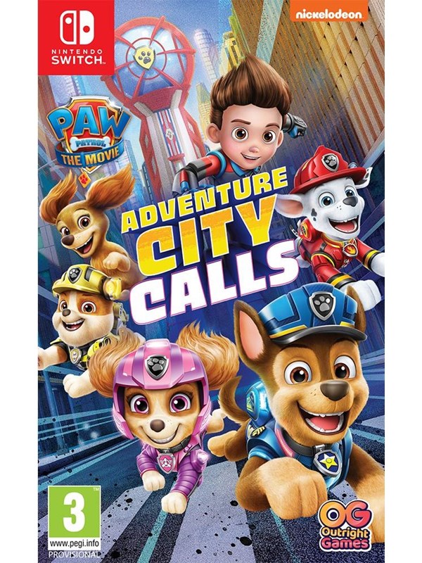 PAW Patrol The Movie: Adventure City Calls - Nintendo Switch - Platformer