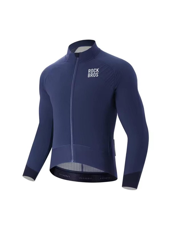 Rockbros YDWT014 Winter Fleece Double Layer Cycling Jacket Size XL - Blue