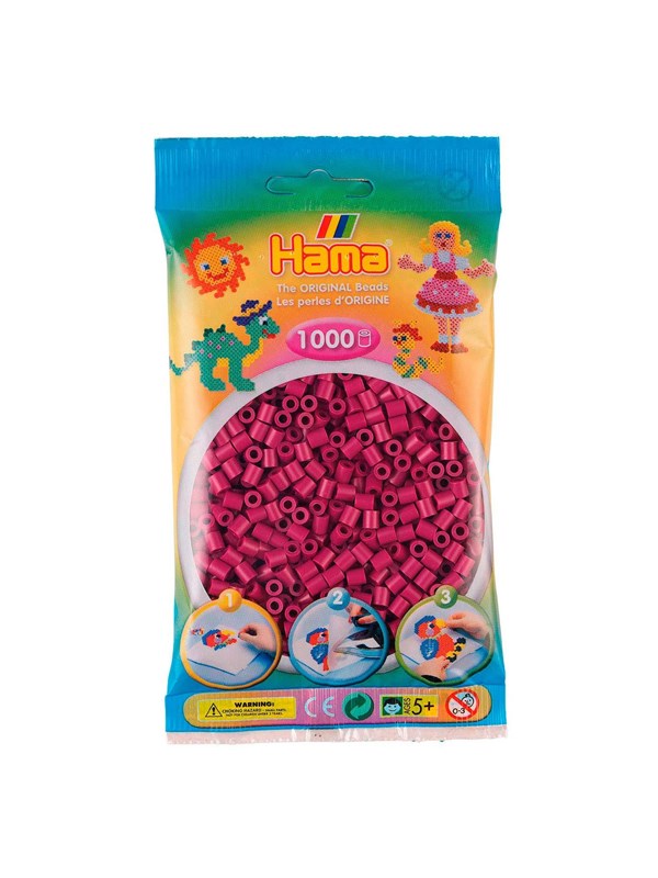 Hama Beads - Plum 1000 pcs