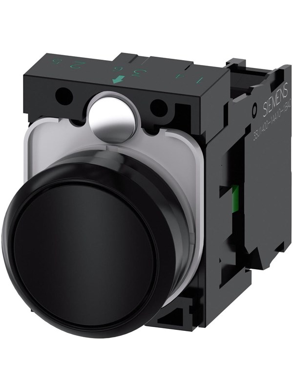 Siemens Pushbutton black