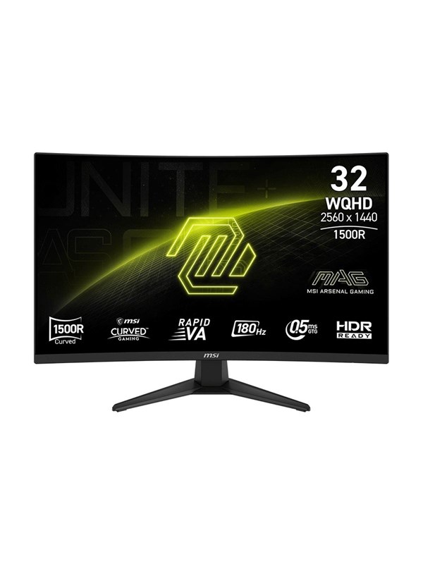 32" MSI MAG 321CQF E18 - 2560x1440 (QHD) - 180Hz - VA
