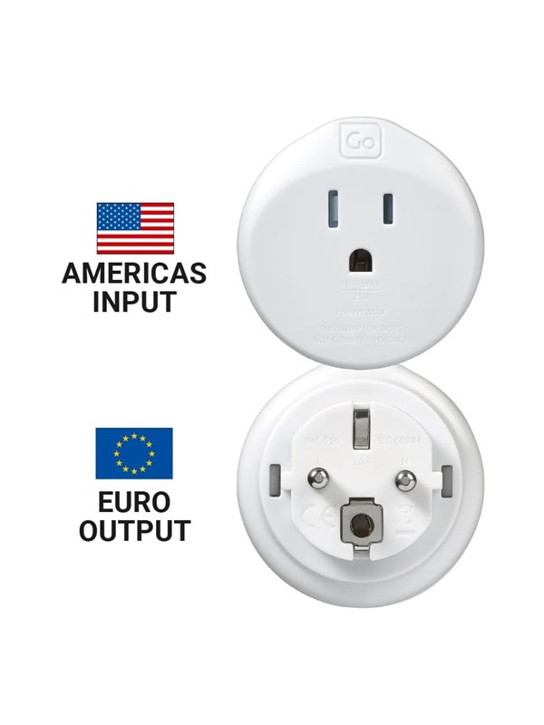Go Travel EU-USA-adapter