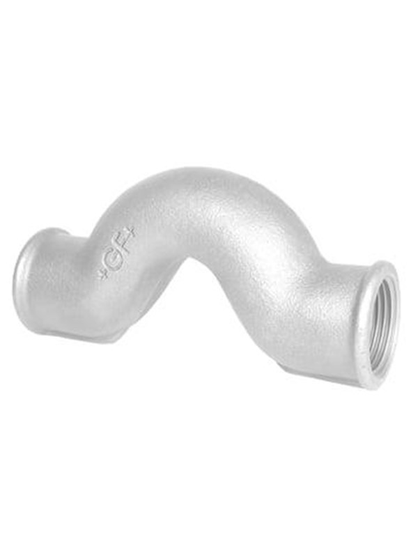 +GF+ Crossover bend galvanized for f