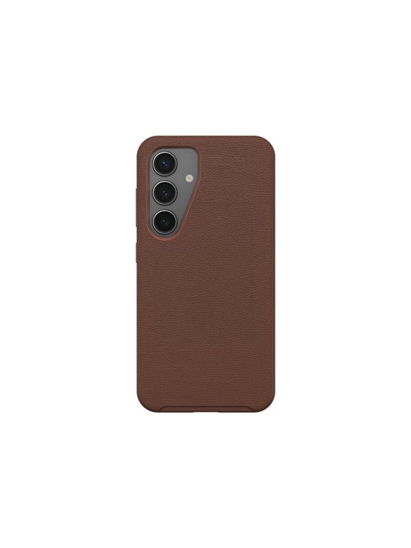 OtterBox Symmetry Cactus Leather Samsung Galaxy S25+ Rich Adove - brown
