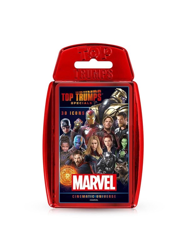 Winning Moves Marvel Cinematic Universe Top Trumps Card Game (English)