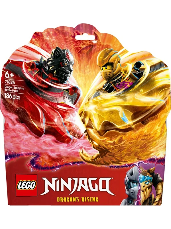 LEGO Ninjago 71826 Stridspakke med Spinjitzu-dragespinnere