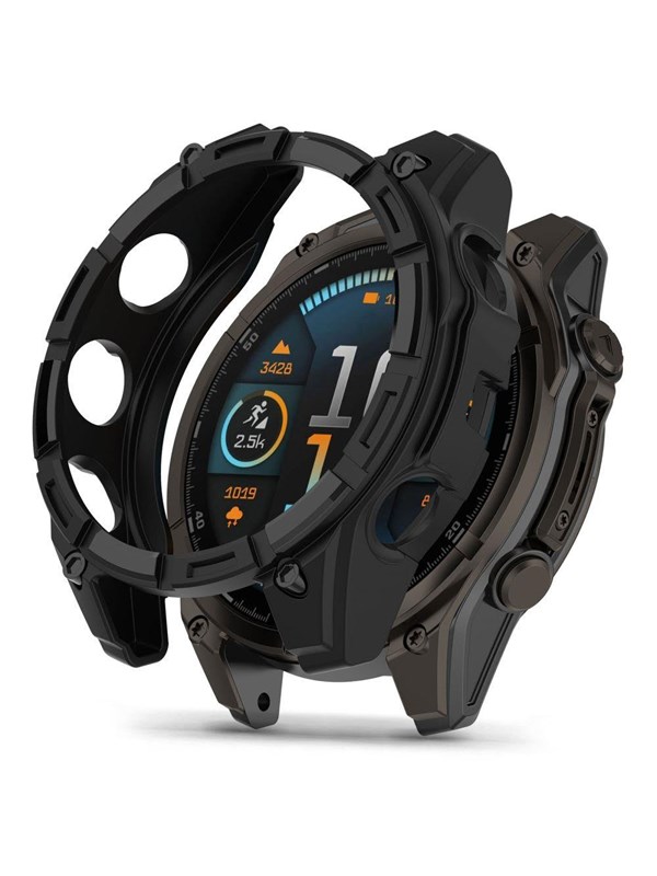 Tech-Protect Defense Air Case for Garmin Fenix 8 47 mm - Black