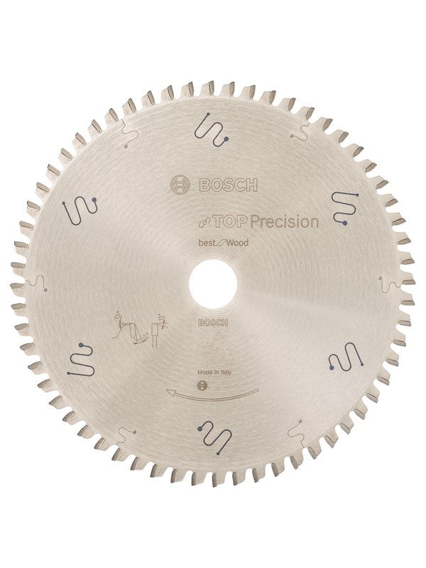 Bosch Sirkelsagblad Top Precision Best for Wood 305 x 30 x 2,3 mm, 72