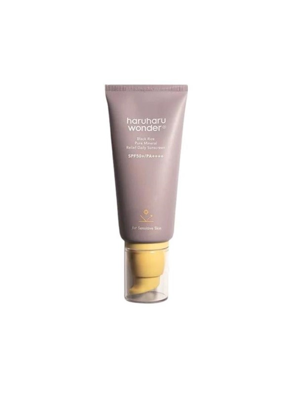 HaruHaru Wonder Black Rice Pure Mineral Relief Daily Sunscreen SPF50+ PA++++