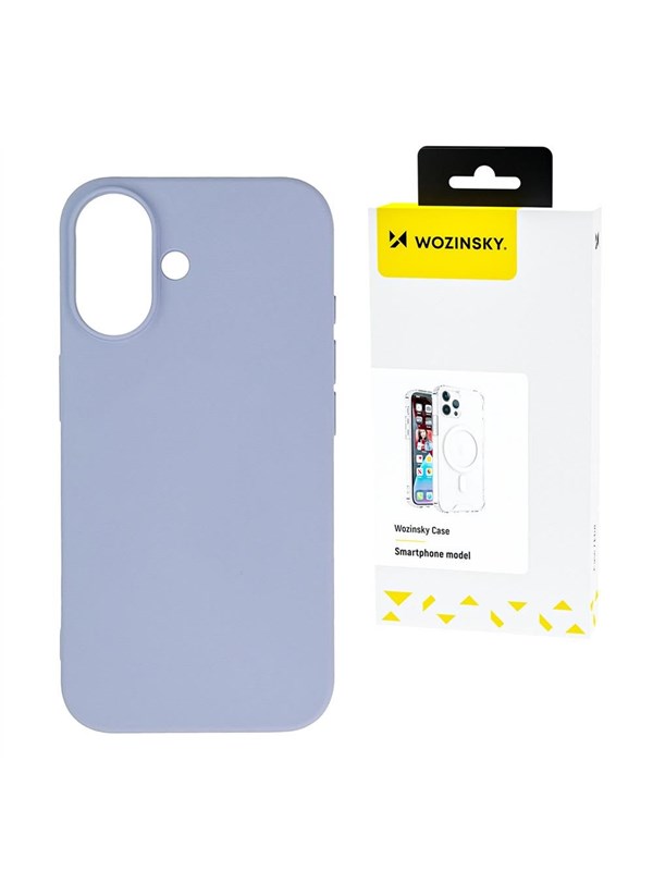 Wozinsky Silicone Case Flexible Silicone Case for Samsung Galaxy S25 Ultra - Purple