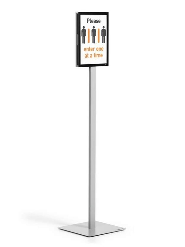 DURABLE Gulvskilt INFO STAND BASIC A4