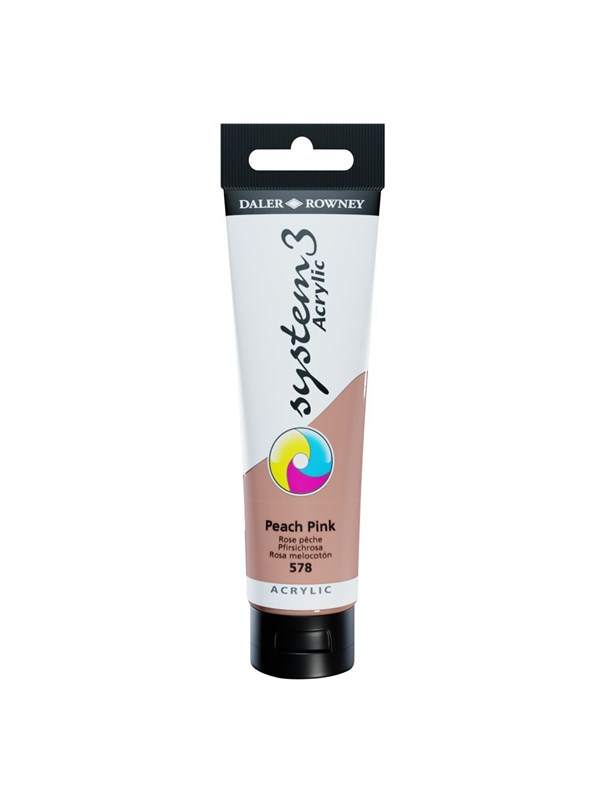 Daler-Rowney System3 150 ml Peach Pink