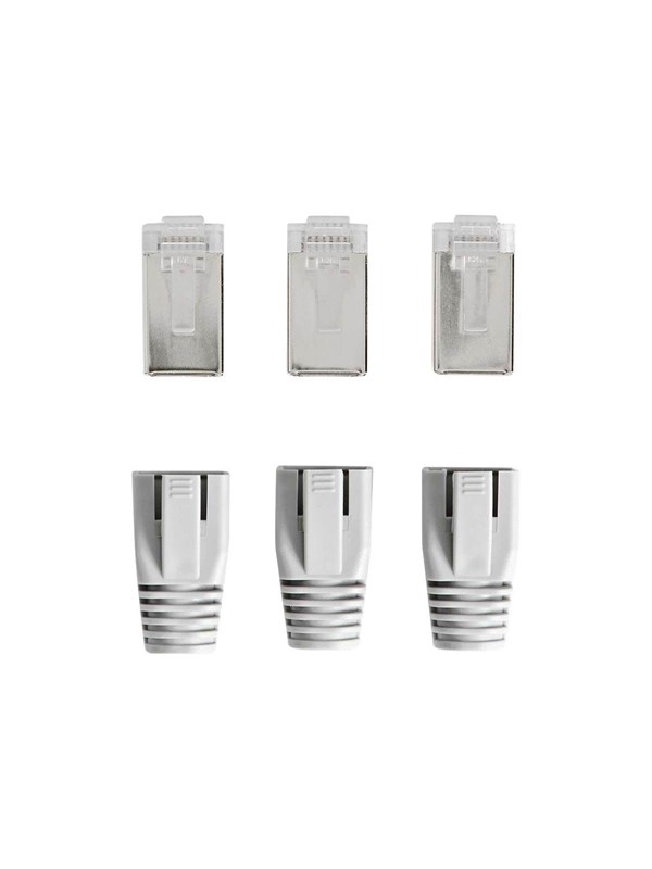 Nedis network connector - grey - Grå