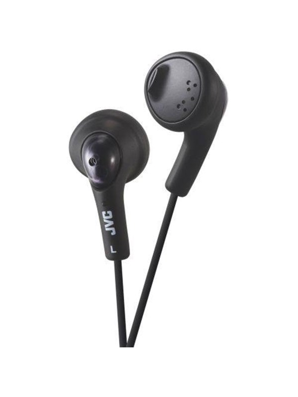 JVC  In Ear Gumy Headphones. Black