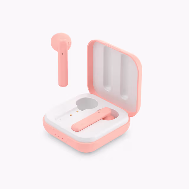 LEDWOOD Hodetelefon Hubble TWS  True Wireless In-Ear Rosa Mic