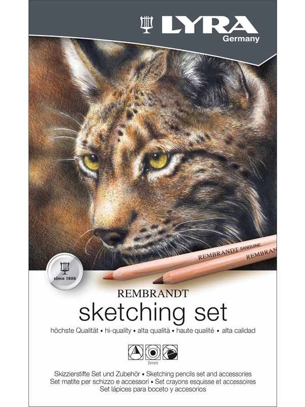 Lyra Rembrandt Sketching set 11 pcs
