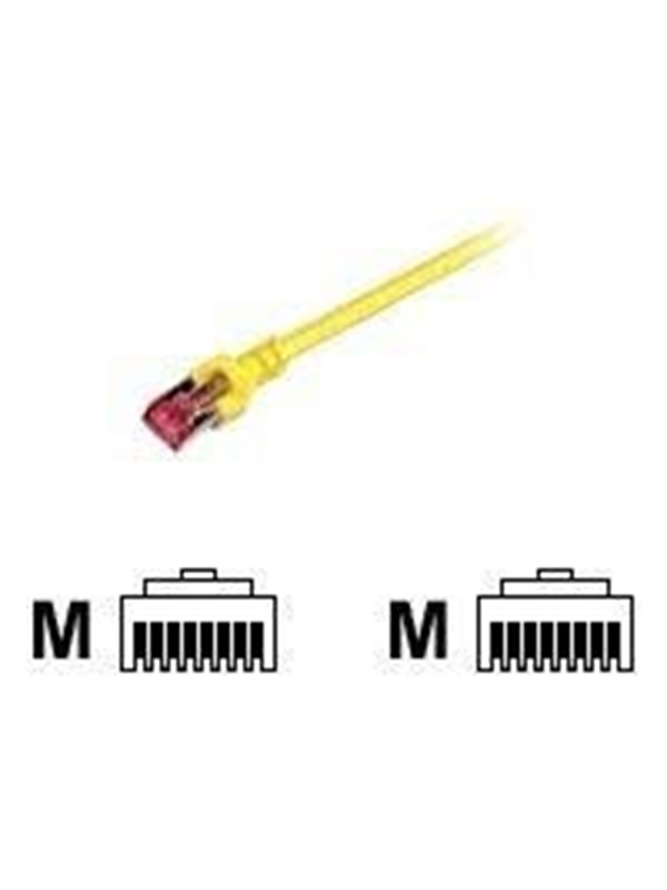 EFB NORDIC EFB-Elektronik ECOLAN patch cable - 25 m - yellow - Gul - 25m