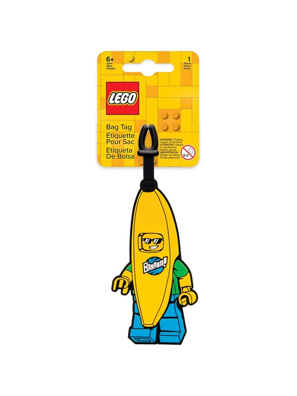 Euromic LEGO® Iconic Bag Tag-Banana Guy
