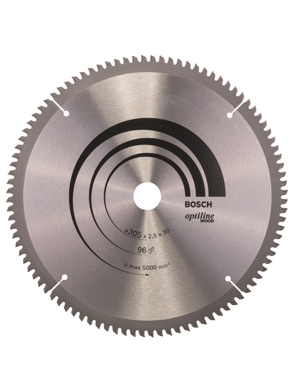 Bosch Sirkelsagblad Optiline Wood 305 x 30 x 2,5 mm, 96