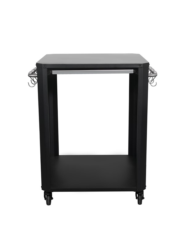 cozze ® utebord med rustfritt uttrekksbord til 13/17"-pizzaovner