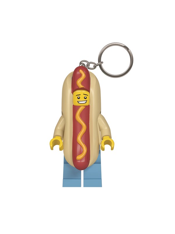 LEGO Classic Hot Dog Man Key Chain with LED
