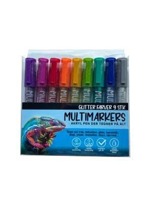 Hobby Mate Stent inserts 9 pcs GLITTER