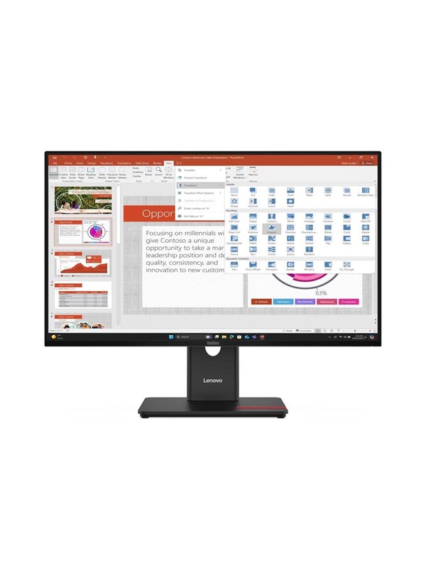 27" Lenovo ThinkVision T27-40 - 1920x1080 (FHD) - 120Hz - IPS
