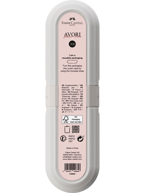 Faber-Castell Ballpoint pen Avori XB Inner Fire