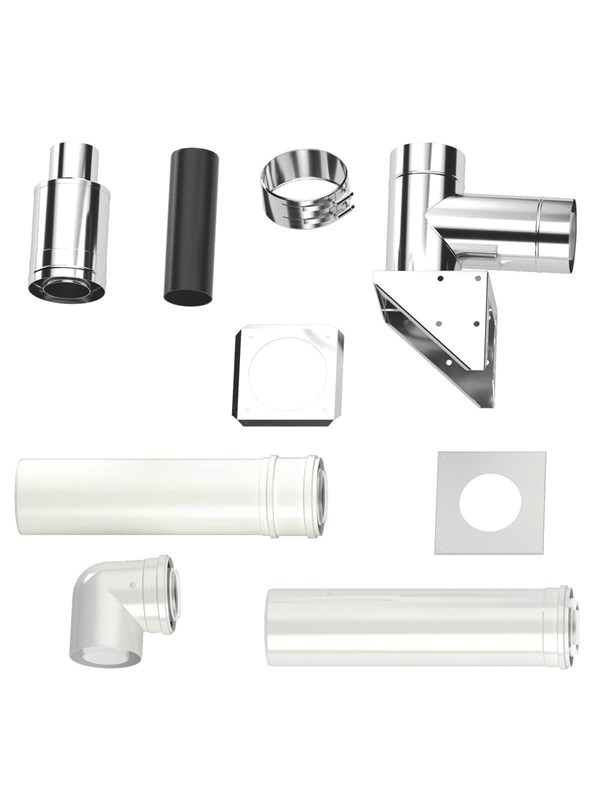 Bosch facade flue system c53x dn80/125