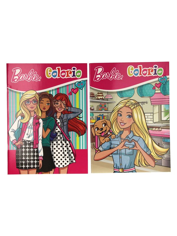 Boek Specials Nederland BV Barbie Colorio Coloring Book