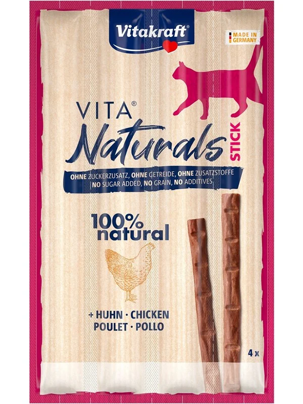 Vitakraft Vita Naturals Sticks Kylling (4 pinner)