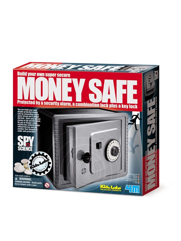 4M Kidz Labs/Buzz alarm money safe
