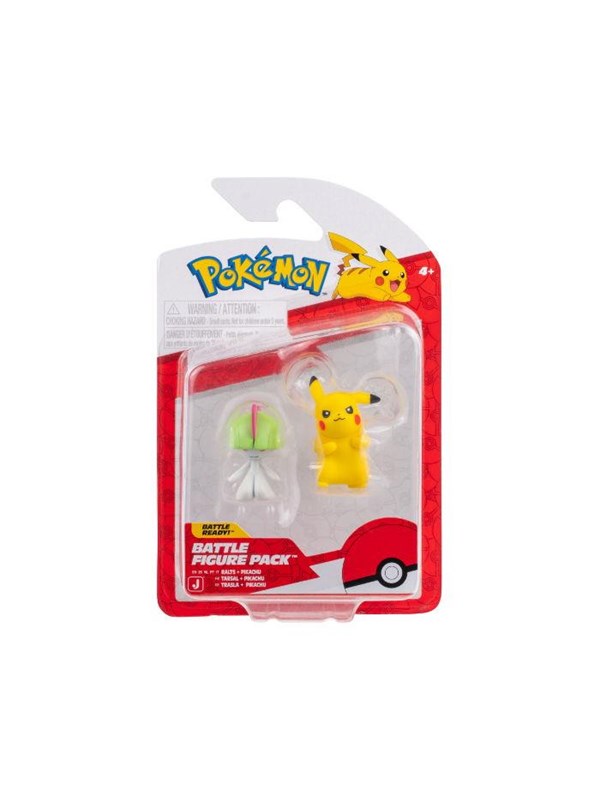 Pokemon BATTLE FIGURE RALTS AND PIKACHU