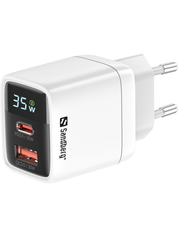 Sandberg 35w Charger 1xUSB-C 1xUSB 35W