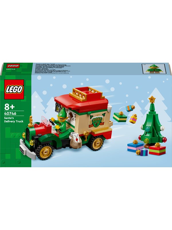 LEGO 40746 Julenissens julepostbil