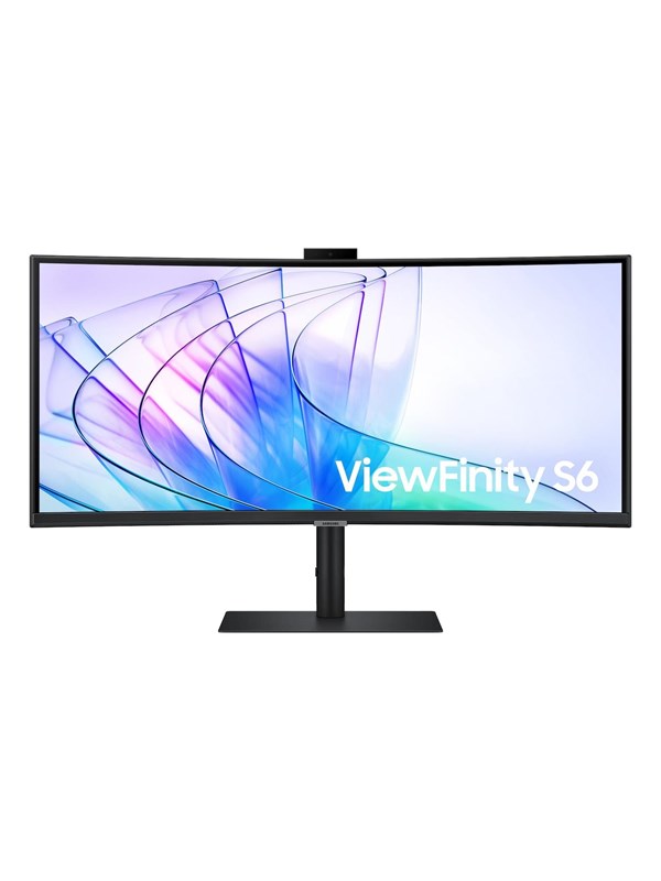 34" Samsung ViewFinity S6 S34C652VEU - 3440x1440 (UWQHD) - 100Hz - VA - 90W USB-C - KVM switch