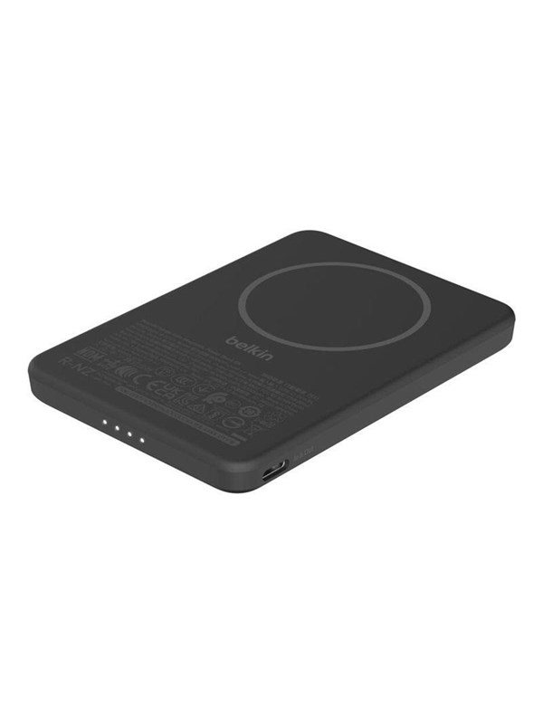 Belkin BoostCharge wireless power bank - slim - magnetic 24 pin USB-C - 15 Watt