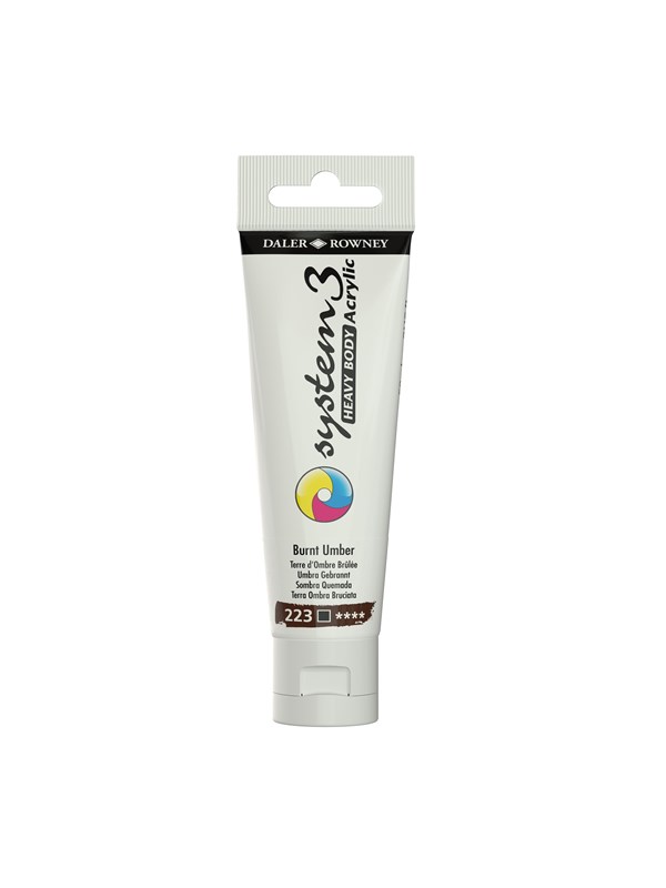 Daler-Rowney System3 Heavy Body 59 ml Burnt Umber