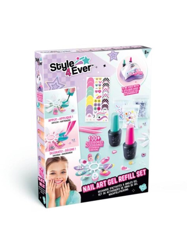 Style 4 Ever Nail Art Gel Refill Kit