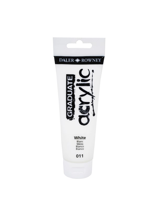 Daler-Rowney Graduate Acrylic 120 ml Titanium White