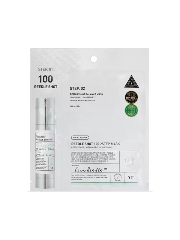 VT COSMETICS Reedle Shot 100 2-Step Mask